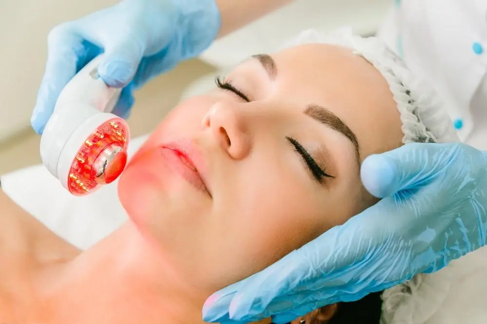 woman having non-surgical Morph8 treatment Cumbernauld